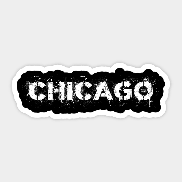 CHICAGO Sticker by GrafPunk